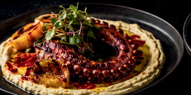 Pulpo a las brasas